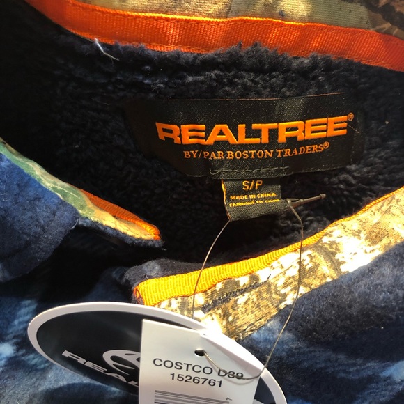 Realtree Fleece Shacket Men’s Small NWT - Picture 7 of 14